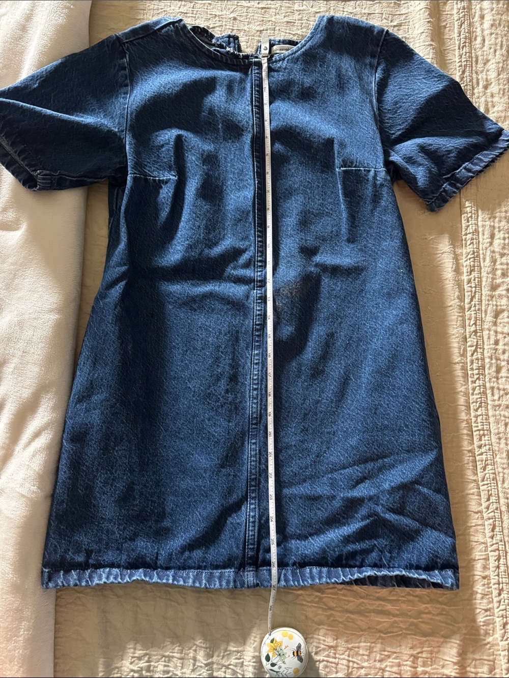 Abercrombie & Fitch Dark Blue Denim Mini Dress